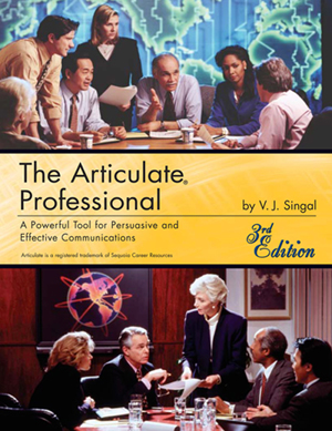 The cover of The Articulate Professional